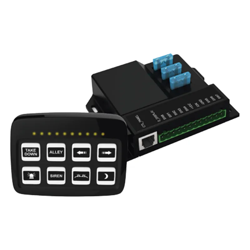 Controlador Universal de 8 interruptores, con Montaje Fijo y de Succión