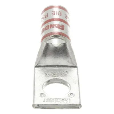 Zapata de compresión LCA3/0-12-X para cal. 3/0 Awg, Barreno para tornillo prisionero de 1/2, 1 Pz