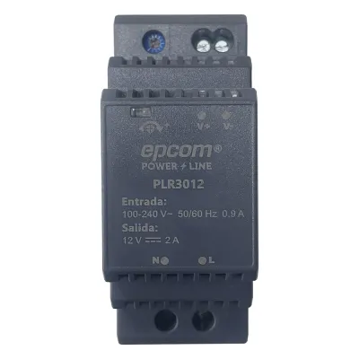 Fuente de poder DIN RIEL de 15 Vcc @ 2A, 30 W