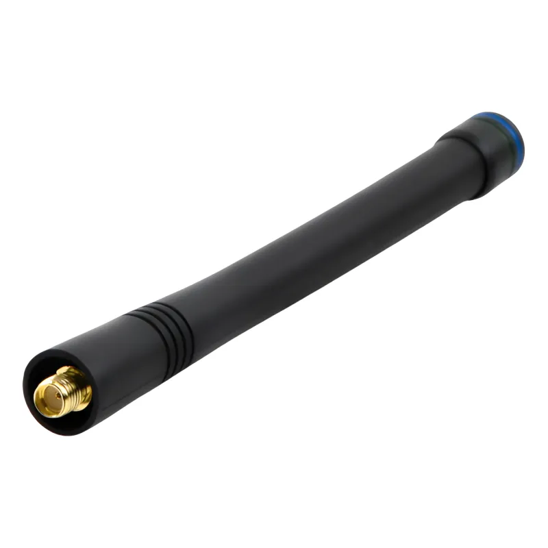 Antena VHF Helicoidal, 162-174 MHz, Versión Mejorada, Conector SMA Hembra.