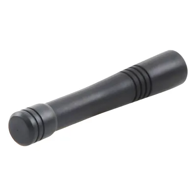 Antena VHF Helicoidal Recortada 148-164 MHz, Versión Mejorada para Radios Portátiles TK-240/ 250/ 260/ 270, Conector de Rosca-Monopolo.