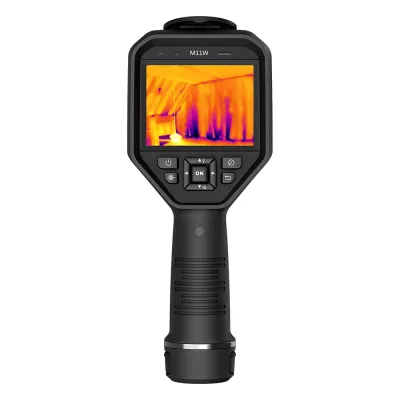 M11W - Cámara Termográfica Portátil con Campo de Visión Amplio / Resolución Térmica 192 x 144 (SuperIR 384 x 288) / Cámara Visual 8MP / FOV 37.2°×27.8° / Rango de -20°C a 550°C / Panta
