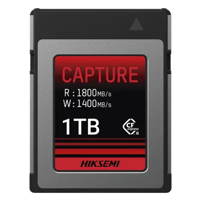 Memoria CFexpress Tipo B / 1 TB / 1800 MB/s Lectura / 1600 MB/s Escritura / Video 8K / PCIe Gen 3×2