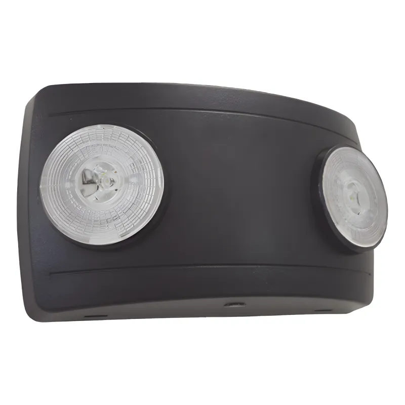 Luz de Emergencia SF660LB / 2W LED / 150 lm / 90 min Autonomía / Batería Ni-Cd / 127-240 VAC / UL 5VA / Negro