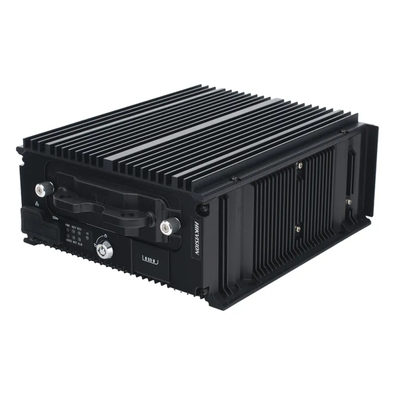 DVR Hibrido Móvil 1080p / 4 Canales TURBO + 8 Canales IP / Soporta 4G / WiFi / GPS / Sensor G / Soporta 2 Memorias SD / Alarmas I/O / Salida de Video