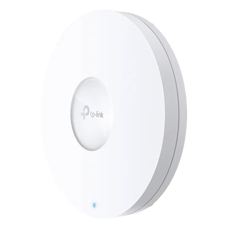 Punto de Acceso Omada / Wi-Fi 6 AX5400 MU-MIMO 4x4 / Mesh Omada / Alta Densidad de Usuarios / Configuración por Controlador o Stand-Alone / Para Montaje en Techo/pared / Alimentación PoE+