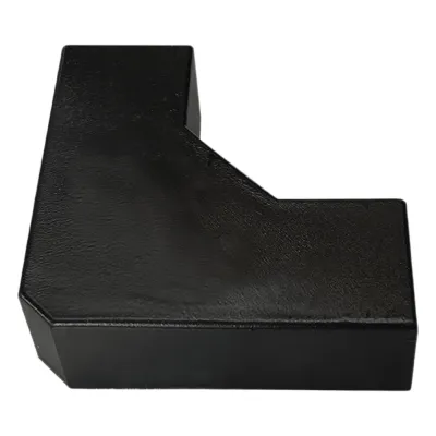 Sección en "L" Color Negro de PVC Auto Extinguible, Para Canaleta TMK-1720-N-CC (5230-02003)
