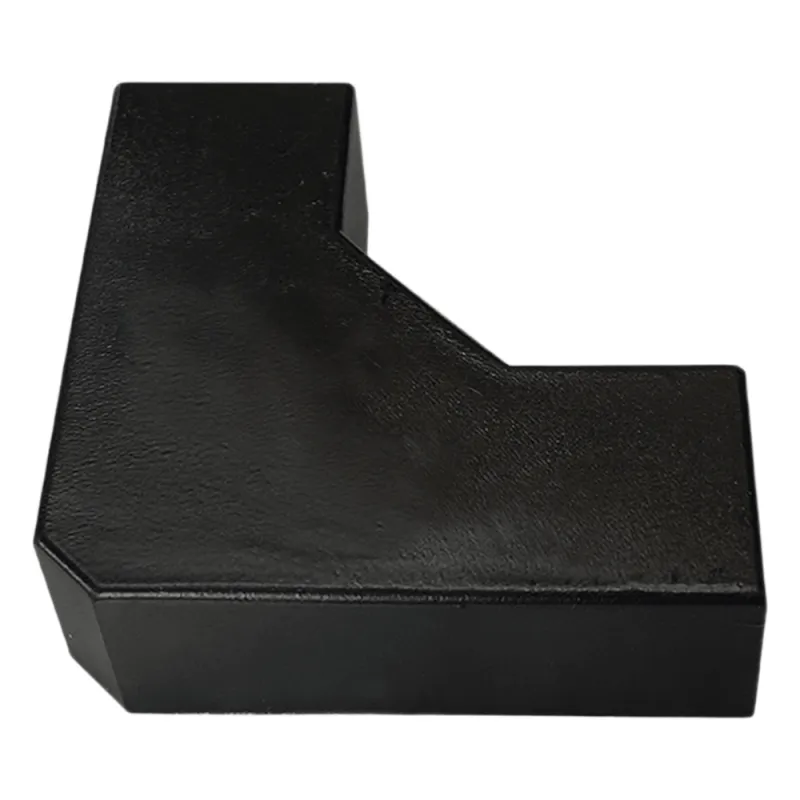 Sección en "L" Color Negro de PVC Auto Extinguible, Para Canaleta TMK-1720-N-CC (5230-02003)