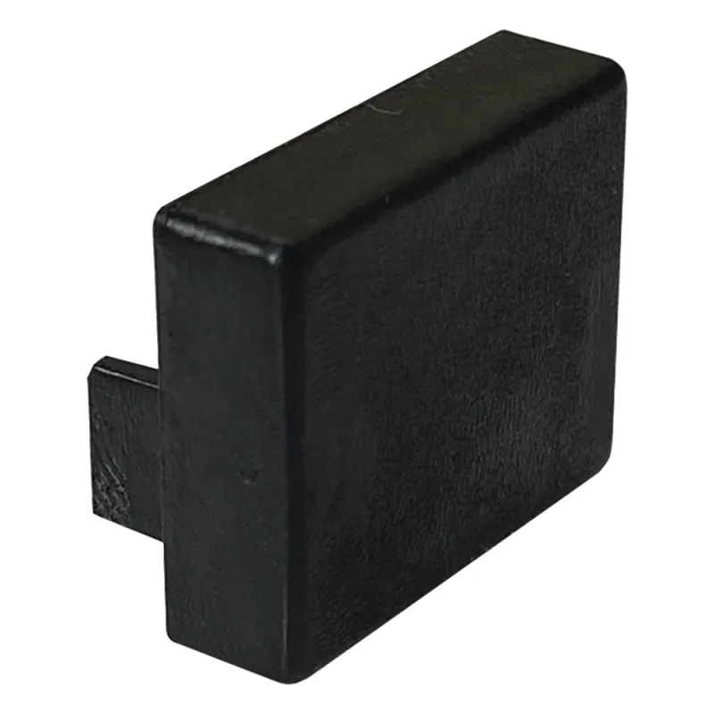 Tapa Final en Color Negro de PVC Auto Extinguible, Para Canaleta TMK-1720-N-CC (5290-02003)
