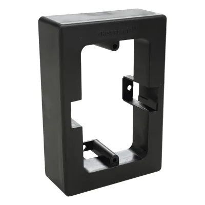 Caja de Registro Universal color Negro de PVC Auto Extinguible Color Negro (7900-02003)