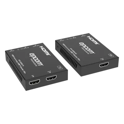 Extensor HDMI™ Sobre IP | Codificador Y Decodificador | 150m Por Cable CAT6 | Compatible Con Red Gigabit | Video Full HD | Compresión EZCast | Control IR Unidireccional