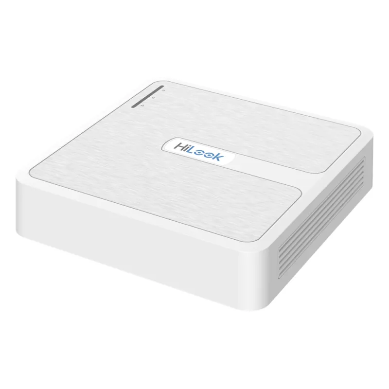 NVR 4 Megapixel (Compatibles con Cámaras AcuSense) / 4 Canales IP / 4 Puertos PoE+ / 1 Bahía de Disco Duro / Salida en Full HD