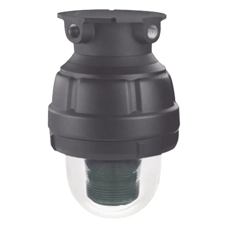 Luz de advertencia LED a prueba de explosiones, color Verde a 24 VCD Homologado UL y cUL para Clase I, División 1, Grupo C y D; Clase I, División 2, Grupos A y B; Clase II, División 1, Grupos E, F y G; Clase III
