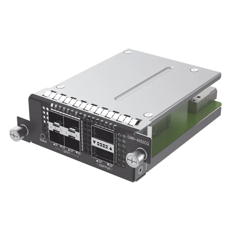 Tarjeta de Expiación para RG-CS85 series switch, 4 puertos SFP+ 10G y 2 puertos QSFP28 100G