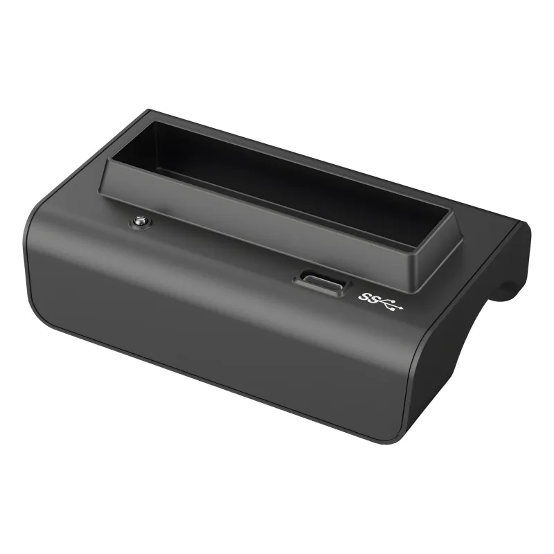 Lector de Carcasas de Disco Duro AE-MS8202 / Interfaz SATA / USB 3.0 y USB 2.0 / Compatible con Carcasas HikVision / Diseño Compacto y Ligero