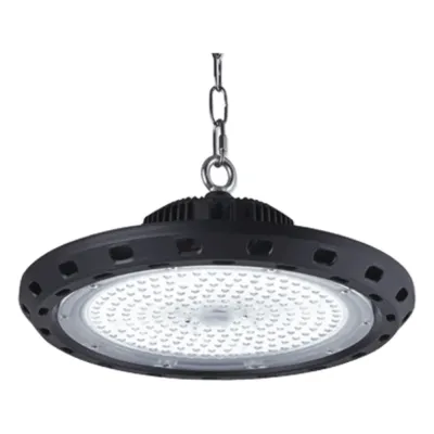 Campana Led Industrial UFO / 200 W / Suspendido / 85 - 265 V CA / Luz Fría 6500 K.