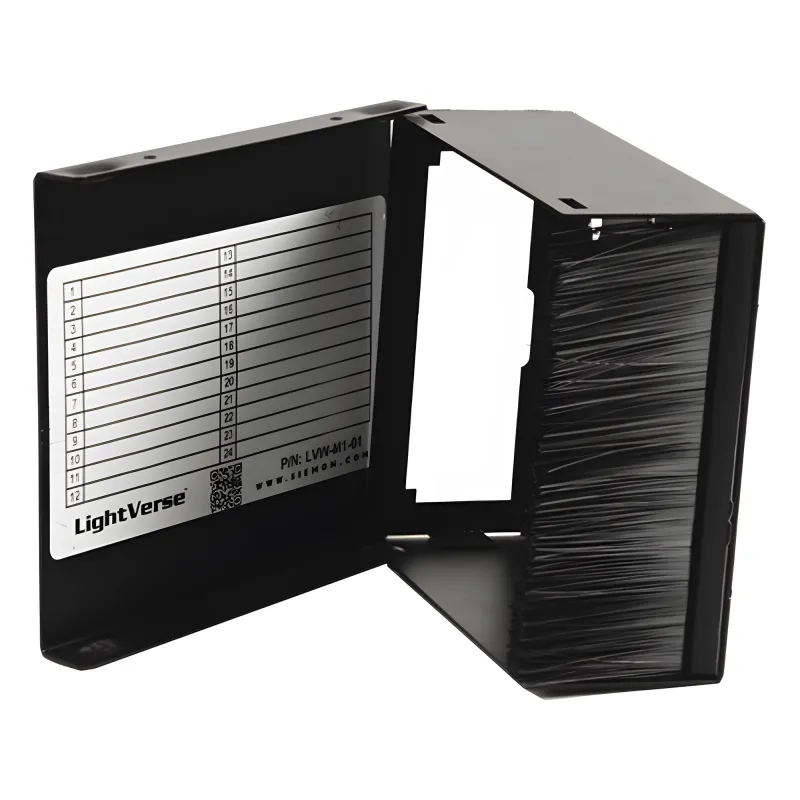 FIBER, ENCLOSURE, LIGHTVERSE, WALL MOUNT, FIXED ACCESS, 1 OPENING, BLACK