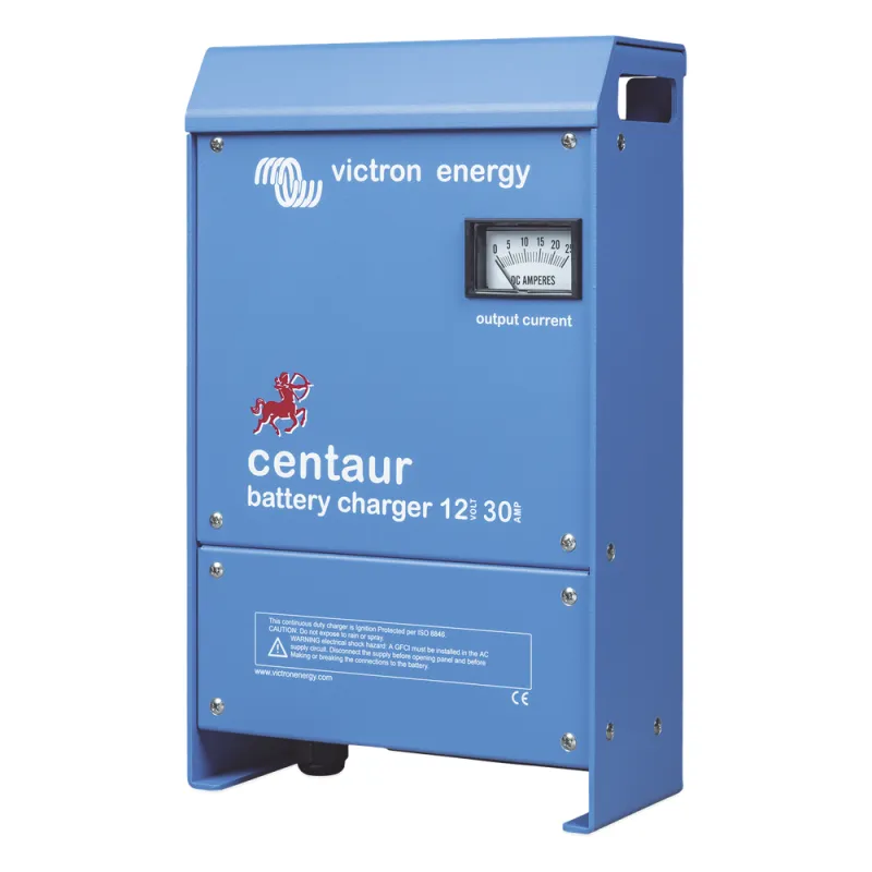 Centaur 12/30 / Cargador de Baterías 12V, 30A / Para Ambientes Marinos y Terrestres. / Bancos de 120 a 300 Ah