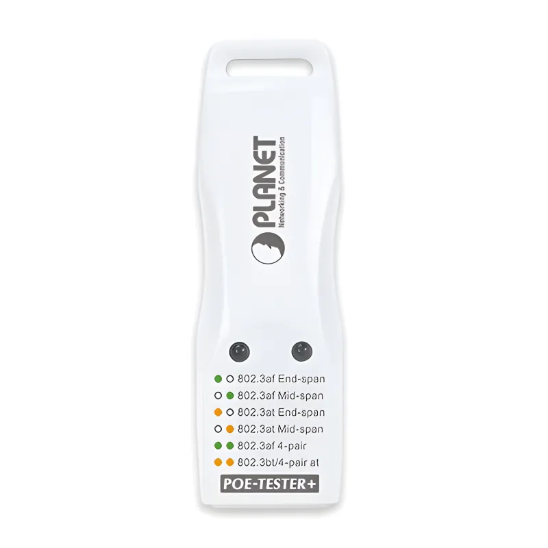 Probador Power Over Ethernet Compacto para Estandares IEEE 802.3af/at/bt