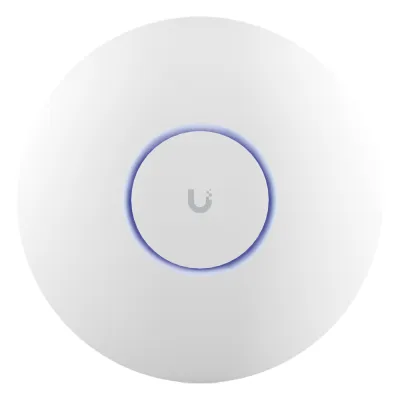 Access Point UniFi WiFi 7 Pro / Soporta 6 GHz / para Interior en Techo o Pared / 6 streams / MU-MIMO 2x2 en cada banda (2.4/5/6 GHz) / Multi-Link Operation / Puerto 2.5 GbE. NO incluye POE+