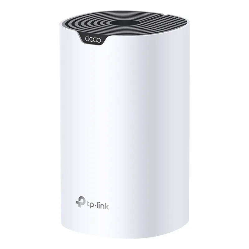 Router Inalámbrico MESH Interior para Hogar / Doble Banda Wi-Fi 5 AC1900 Mbps / 3 Puerto Gigabit WAN/LAN / 3 Antenas Internas / Administración Mediante la App Deco (iOS, Android)