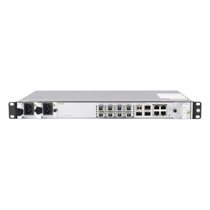 OLT GPON OptiXAccess 8 Puertos con Módulos C+, 4 Puertos Uplink (10GE/GE), Hasta 256 ONTs, 2 Fuentes de Alimentación AC, 1 UR