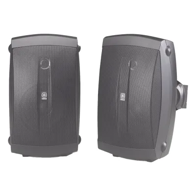 Altavoces de Montaje en Superficie de 2 vias | Woofer 5 in, Tweeter 0.5 in | Semi-Exterior, 6 ohms | Par Color Negro