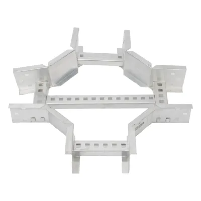 Derivación "X" Horizontal de Aluminio Perfil Z / Peralte 3 1/4" / Ancho 6"/ Radio 8" / Incluye Tornillería (CHXHEZ314R8X6AK)