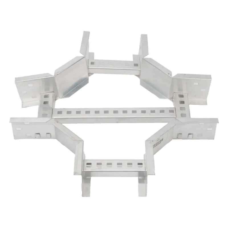 Derivación "X" Horizontal de Aluminio Perfil Z / Peralte 3 1/4" / Ancho 6"/ Radio 8" / Incluye Tornillería (CHXHEZ314R8X6AK)