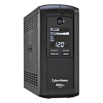 UPS de 850 VA/510 W, Topología Línea Interactiva, Entrada 120 Vca NEMA 5-15P, Tipo Mini Torre, Con 9 Tomas NEMA 5-15R