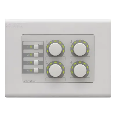 Panel de Control Digital | 4 Perillas | 4 Switches Configurables | Compatible con Procesadores Serie MA, PA, y MTX