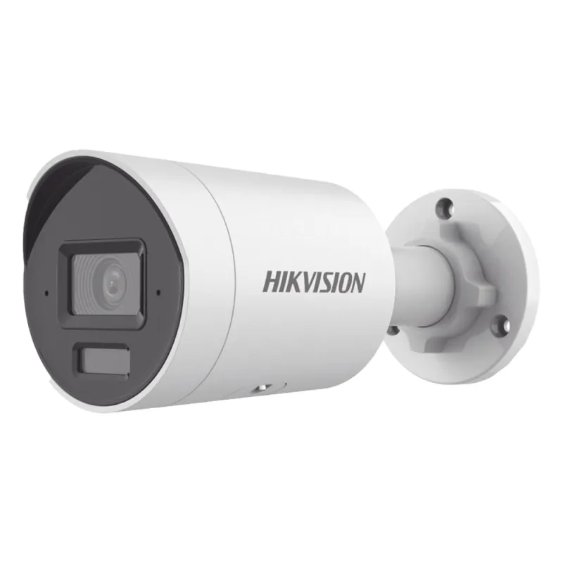 [Dual Light + 2 Micrófonos Integrados] Bala IP 2 Megapixel / Lente 2.8 mm / 40 mts Luz Blanca + 40 mts IR / ACUSENSE / Exterior IP67 / WDR 120 dB / PoE / Micro SD / Metal / ACUSEEK