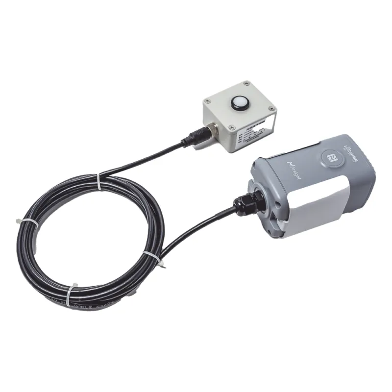 Sensor Inteligente de Iluminación LoRaWAN / Monitoreo de Luz Ambiental / IP67 / Batería 10 Años / para Automatización (BMS)