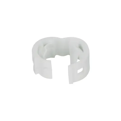 Kit de 25 Clips de Identificación Para Patch Cords, Compatible con Diámetros de 4.7 a 7.8 mm (0.19 a 0.31 Pulgadas), Color Blanco