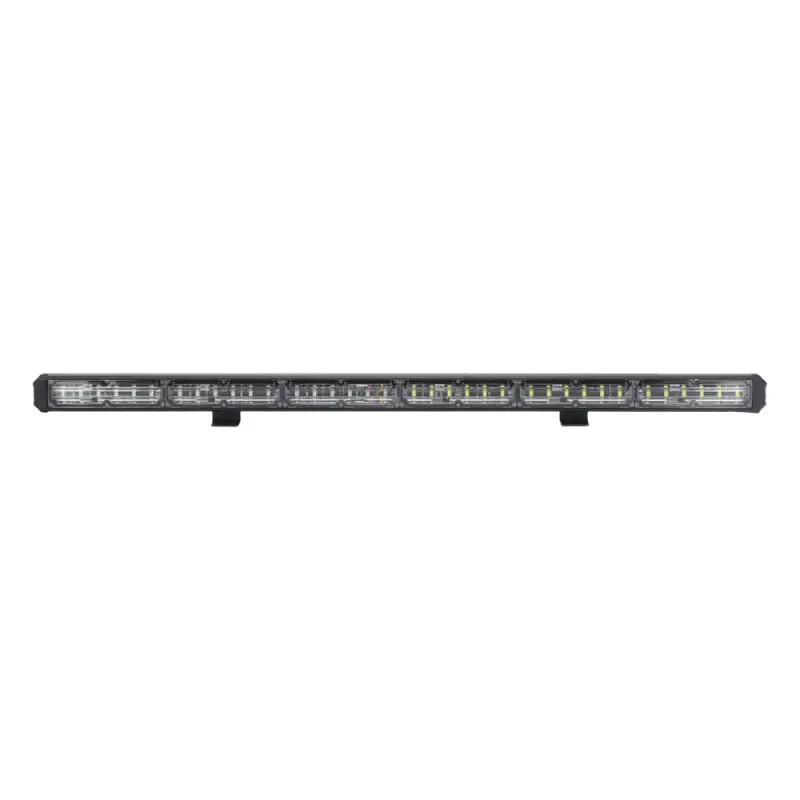 Barra de luz de advertencia de 6 Módulos de 6 LED, 30 Pulgadas, Ámbar/Claro