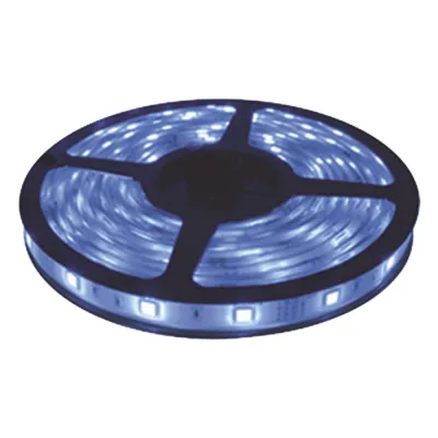 Tira Led de 5 m / Color Azul / Uso Exterior / Potencia 22 W / 900 lm/ 12 V CD / IP 65.
