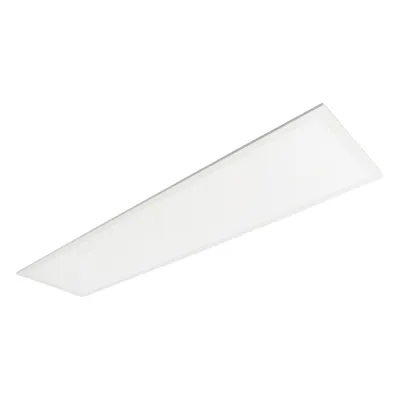 Panel LED Rectangular Empotrado o Suspendido /1195 x 295 mm / 127 Vca~60Hz / TC 6 500 K / Angulo de Luz de 140°