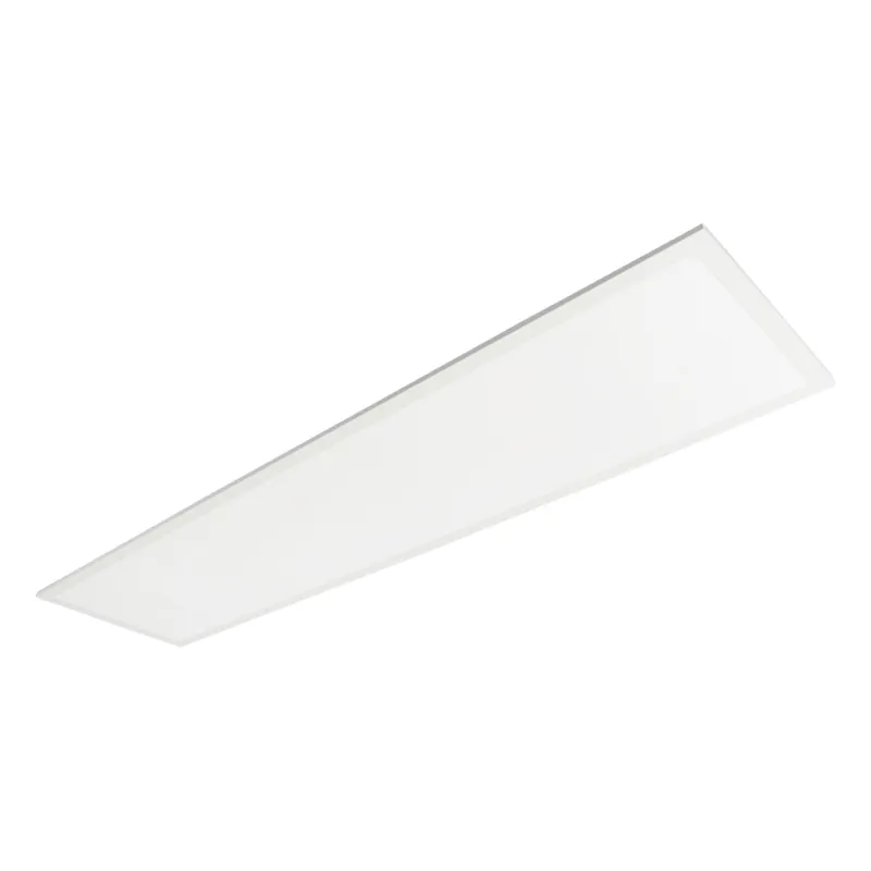 Panel LED Rectangular Empotrado o Suspendido /1195 x 295 mm / 127 Vca~60Hz / TC 6 500 K / Angulo de Luz de 140°