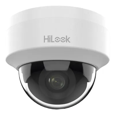HiLook Series / Domo IP 2 Megapixel (1080p) / Lente 2.8 mm (Gran Angular) / 20 mts IR / Interior / PoE / dWDR / H.265+ / ONVIF