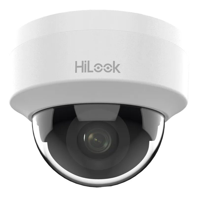 HiLook Series / Domo IP 2 Megapixel (1080p) / Lente 2.8 mm (Gran Angular) / 20 mts IR / Interior / PoE / dWDR / H.265+ / ONVIF