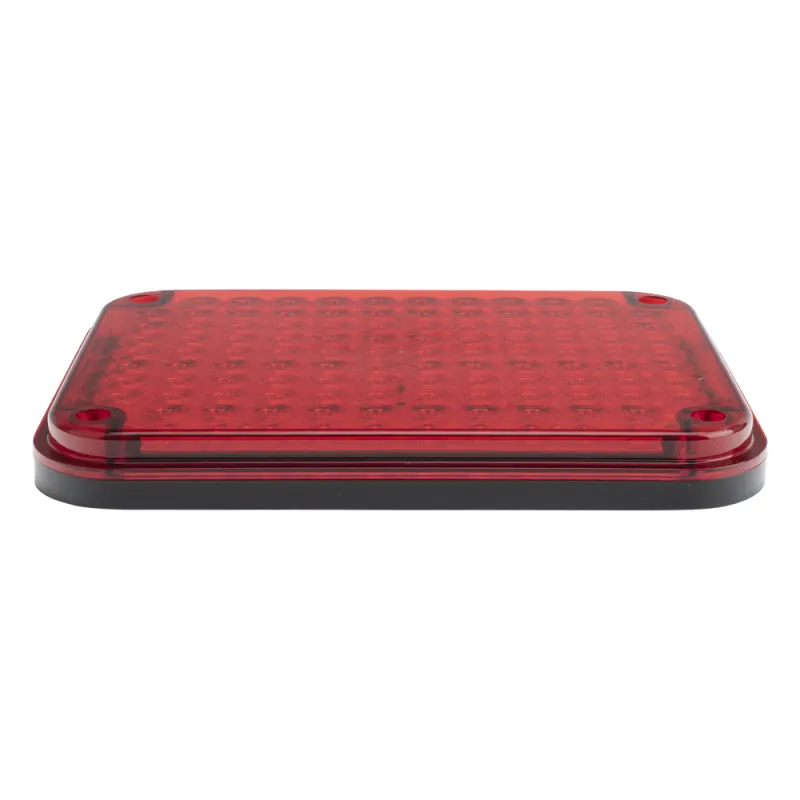 Luz de Advertencia de 9X7", Color Rojo, Ideal para Ambulancias