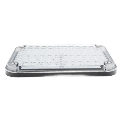Luz de Advertencia de 9X7", Color Claro, Ideal para Ambulancias