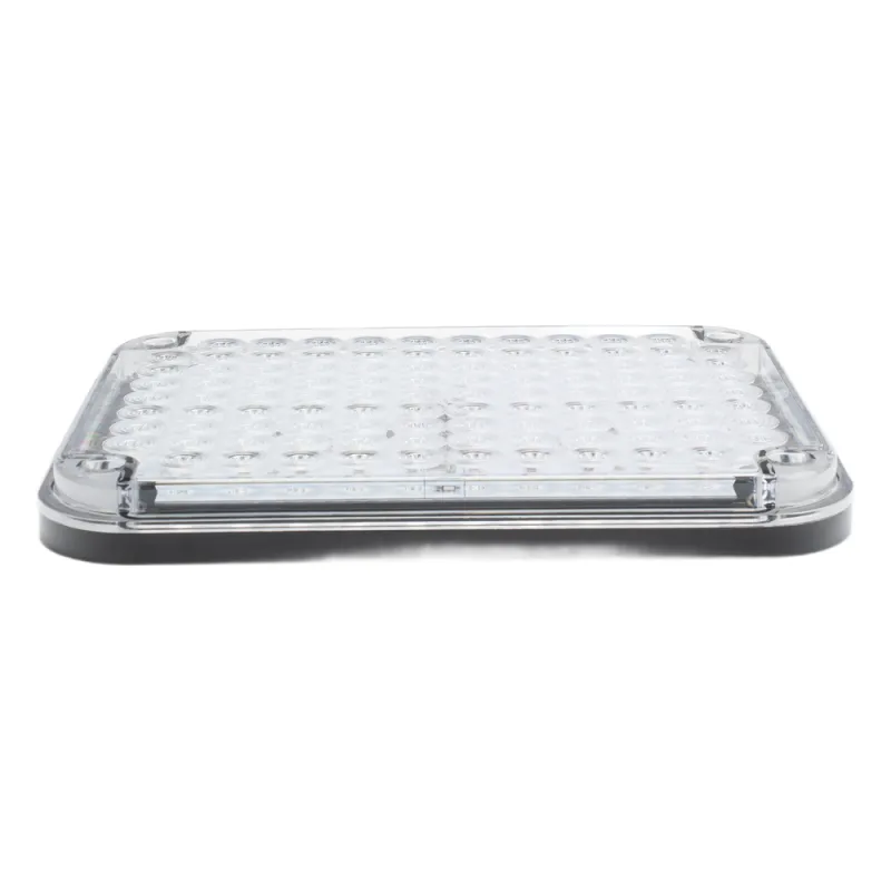 Luz de Advertencia de 9X7", Color Claro, Ideal para Ambulancias