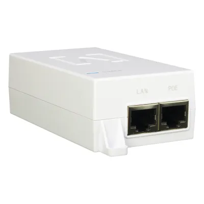 Inyector POE 802.3 af/at (48V 0.6A) / Para Puntos de Acceso Alta Labs ( O Cualquier Equipo con PoE+) / 2 Puertos 10/100/1000 Mbps / Incluye cable AC