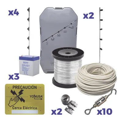 KIT Energizador para 25 Metros de proteccion