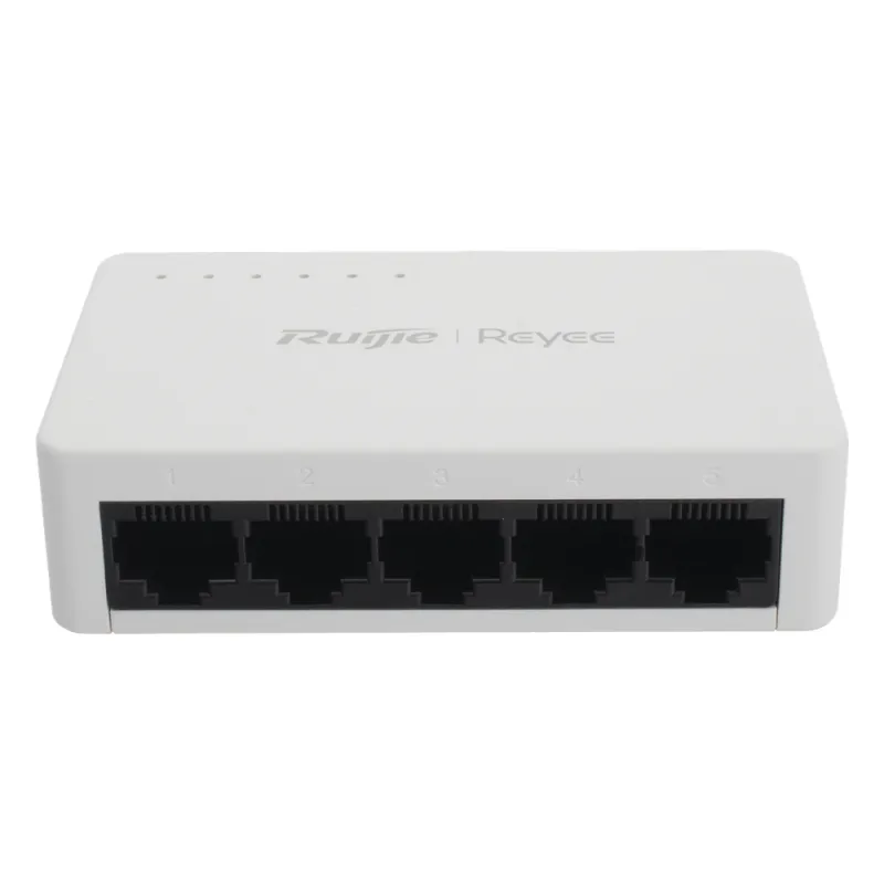 Switch no administrable, Visible en la Topología de la Nube, 5 puertos 10/100 Mbps