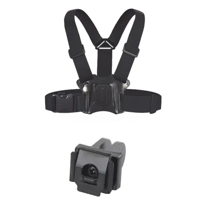 Kit de Arnes de Pecho y Adaptador para Body Cam HIKVISION / Compatible con DS-MH2311 y DS-MCW406.