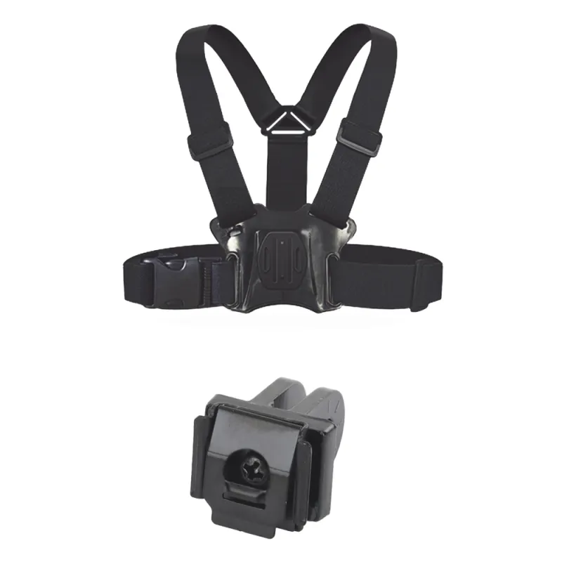 Kit de Arnes de Pecho y Adaptador para Body Cam HIKVISION / Compatible con DS-MH2311 y DS-MCW406.