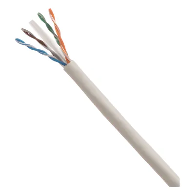 Bobina de Cable UTP 305 m. de Cobre, TX6000™ PanNet, Blanco, Categoría 6 Mejorado (24 AWG), CMP (Plenum), de 4 pares