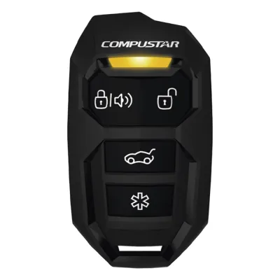 Control Remoto Unidireccional de cuatro botones para Sistemas de alarmas Compustar